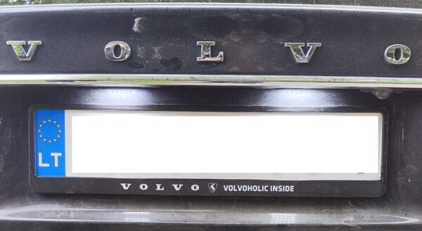 Volvo Numerio Rėmeliai - Image 3